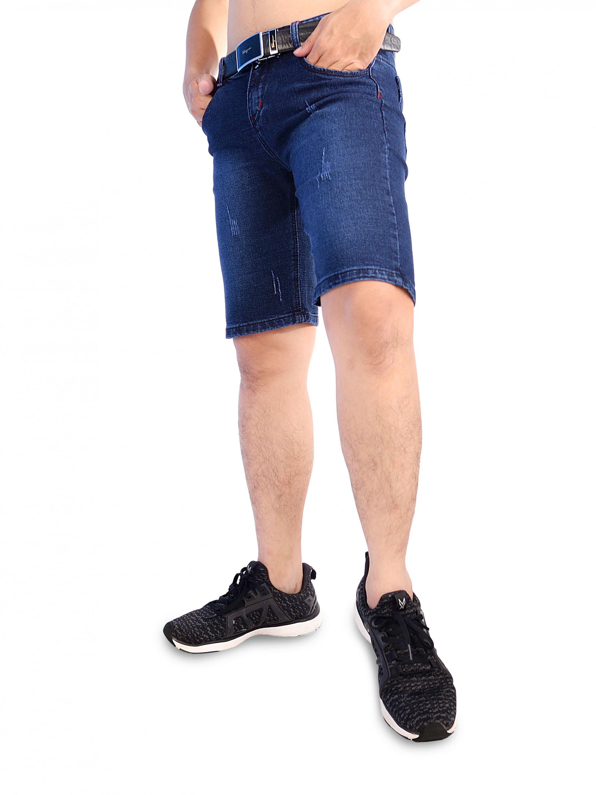 03 mẫu quần short jeans nam và cách phối đồ không lỗi mốt