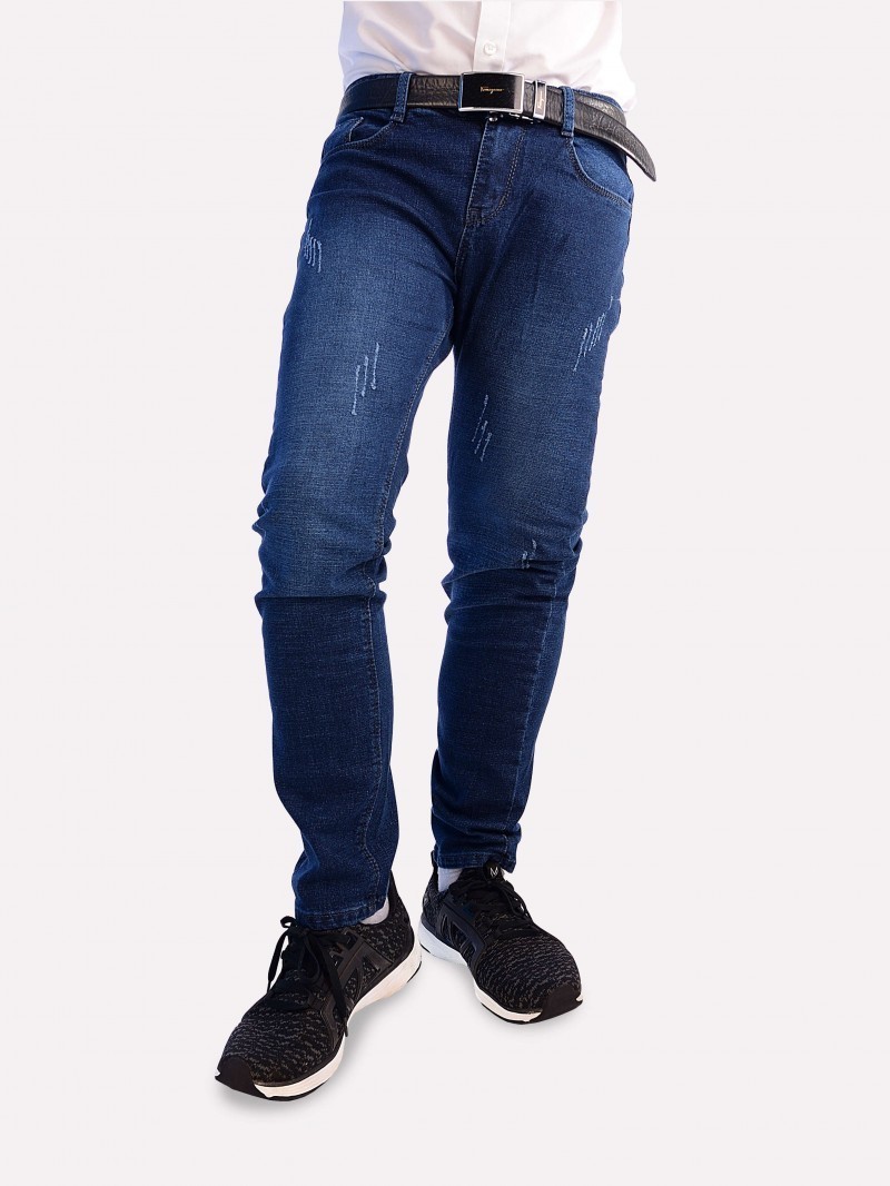 Vì sao chúng ta nên chọn quần jeans nam xước thay cho quần trơn