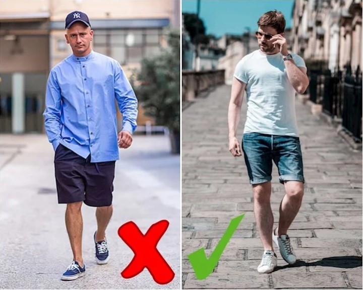 Mặc quần short jean nam thế nào cho bảnh bao