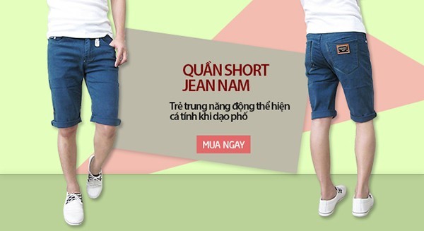 Vì sao quần short jean nam lại được sử dụng nhiều như vậy?