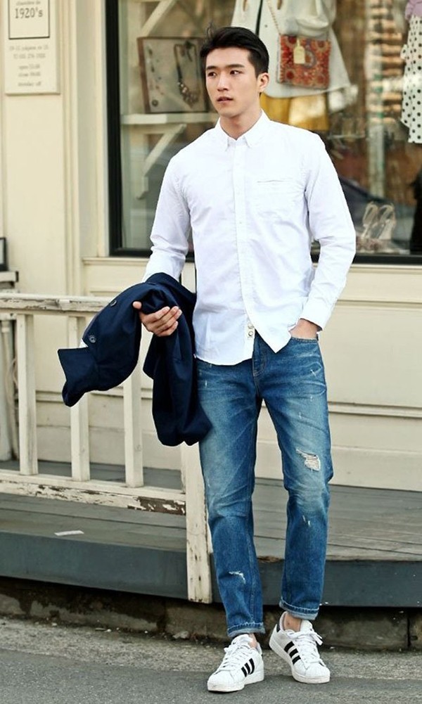 Phối đồ với áo thun nam: 5+ Style cho chàng “thử sức”